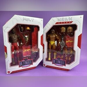 Mattel WWE Hulk Hogan And Mr. T Ultimate Edition Series 13 Action Figure NIB